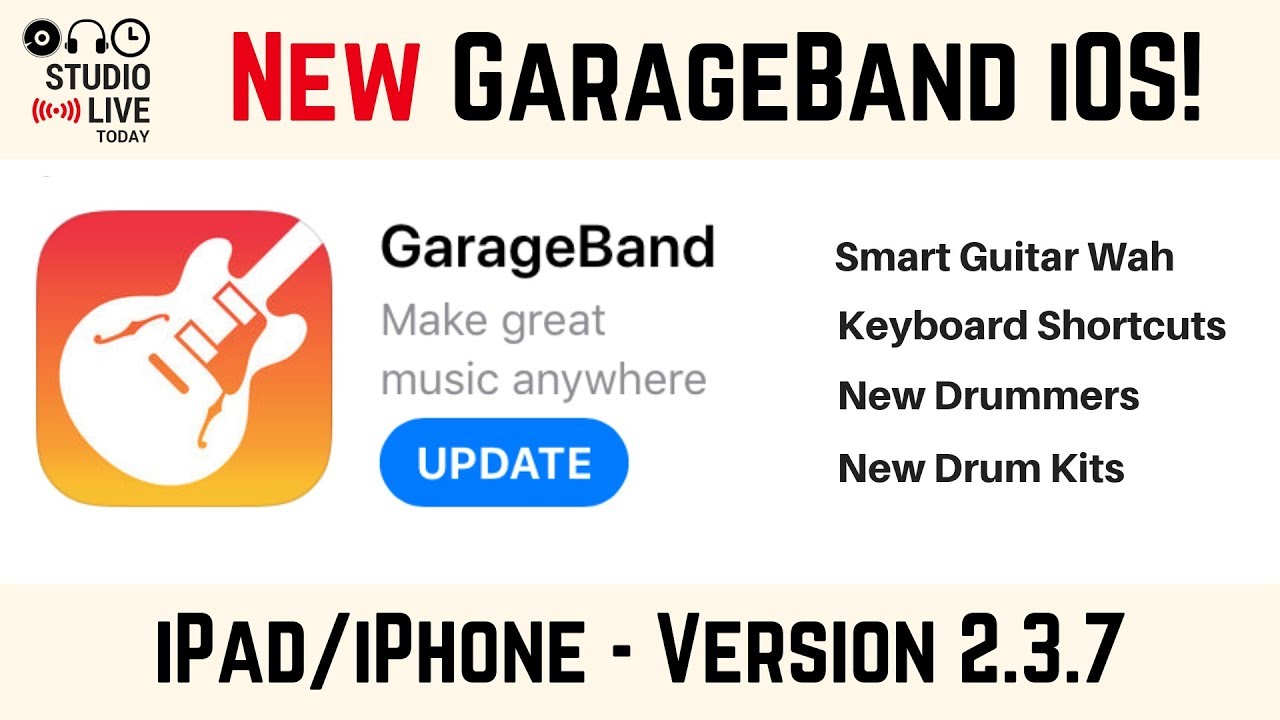 Garageband old version download iphone 8